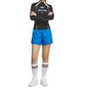 adidas Originals 3-Stripes Woven Shorts Comfortable Versatile Fashionable Soft Sports Shorts Women Shorts Bird-Feather-Blue KF0320