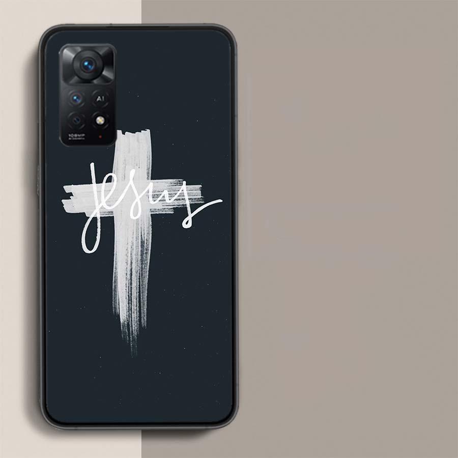 God Jesus Pray Phone Case For Redmi Note 14+ 13 Pro Plus 14C 13C 12C 12 10A 10C 10 9 8 9A 9C 9T 8A 7 Pro Xiaomi Capa Cover Cute