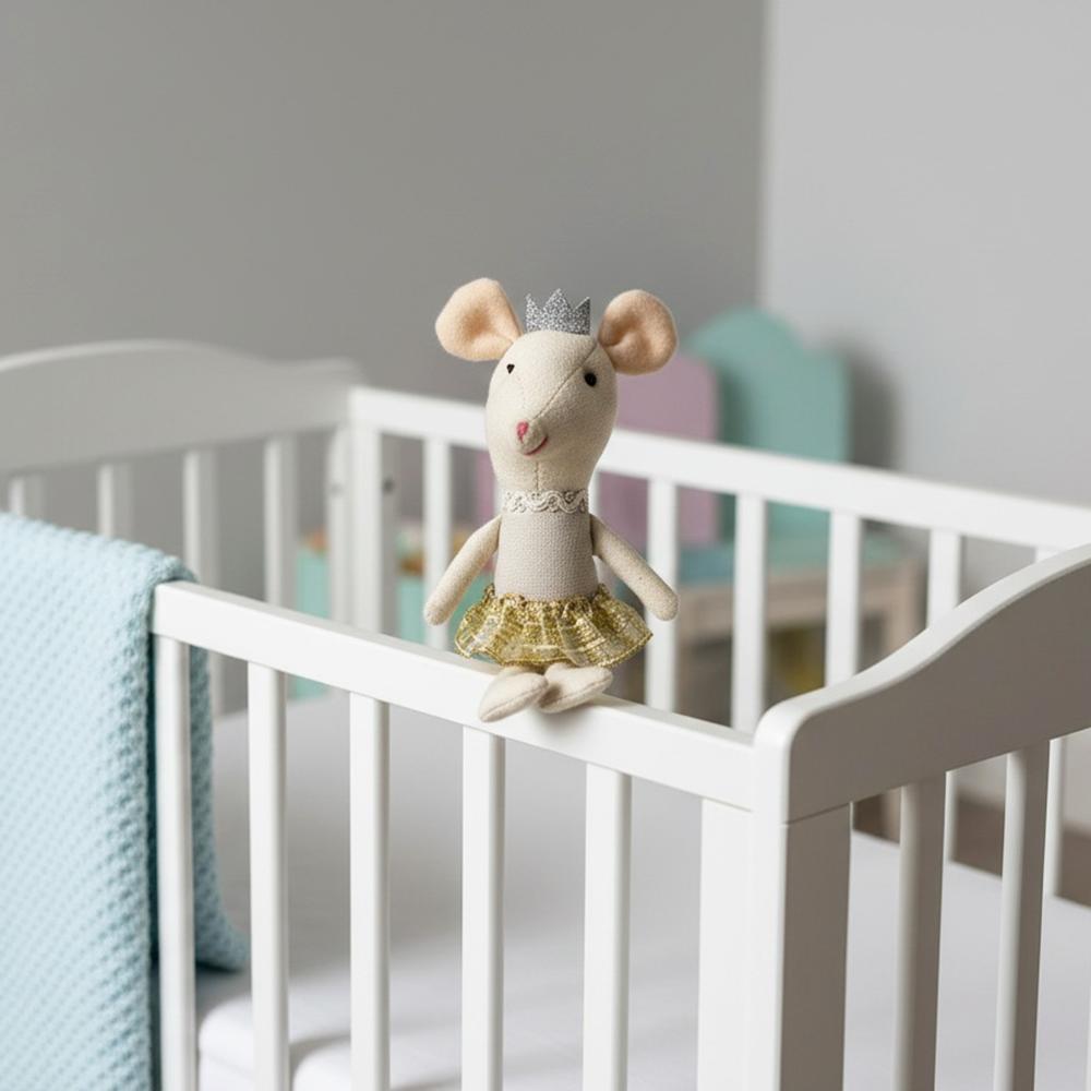 Mus plysj 17cm liten jente elsker dukke søte kosedyr plysjdukke Julegave mini kjærlighetsdukke liten mus