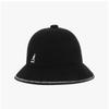 Kangol K3181st Schwarz-Weiß gestreifter Bucket Hat