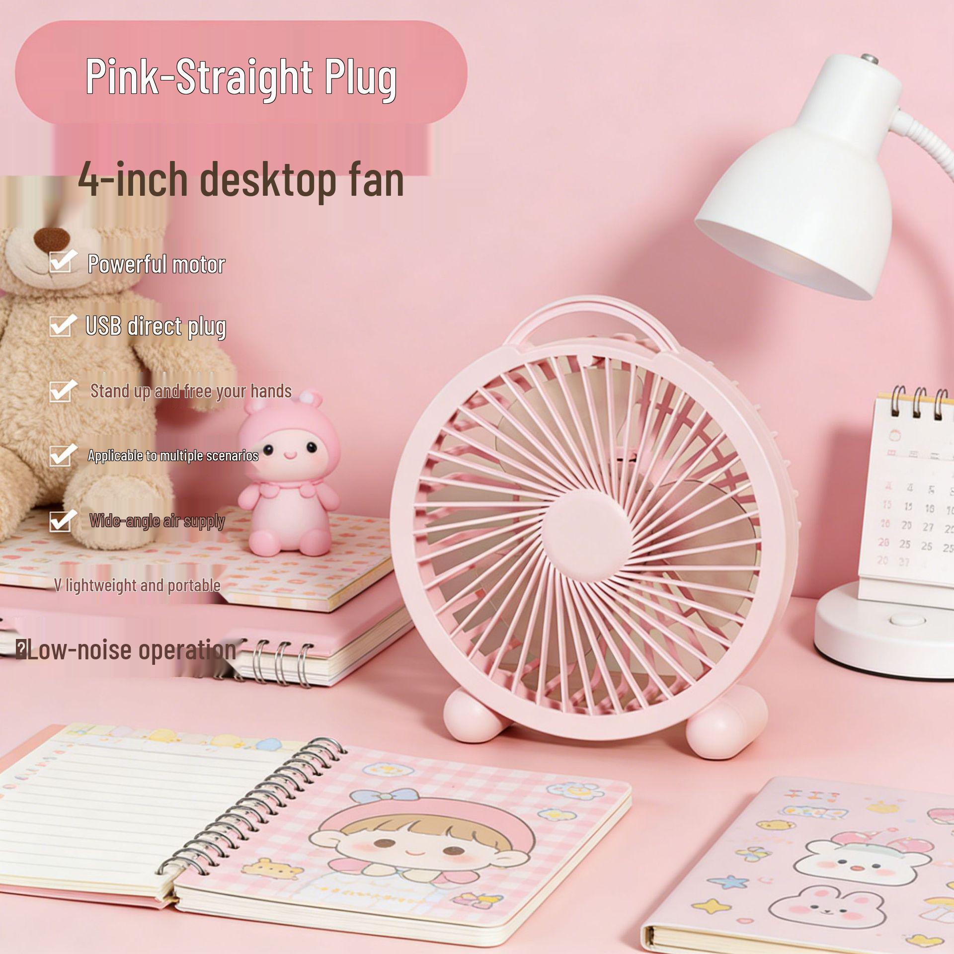 USB Portable Mini High-Power Desktop Fan for Dorms and Offices Desktop