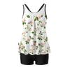 Women Swimsuit With Shorts Flowy Two Piece Swimsuits Bathing Swimwear
