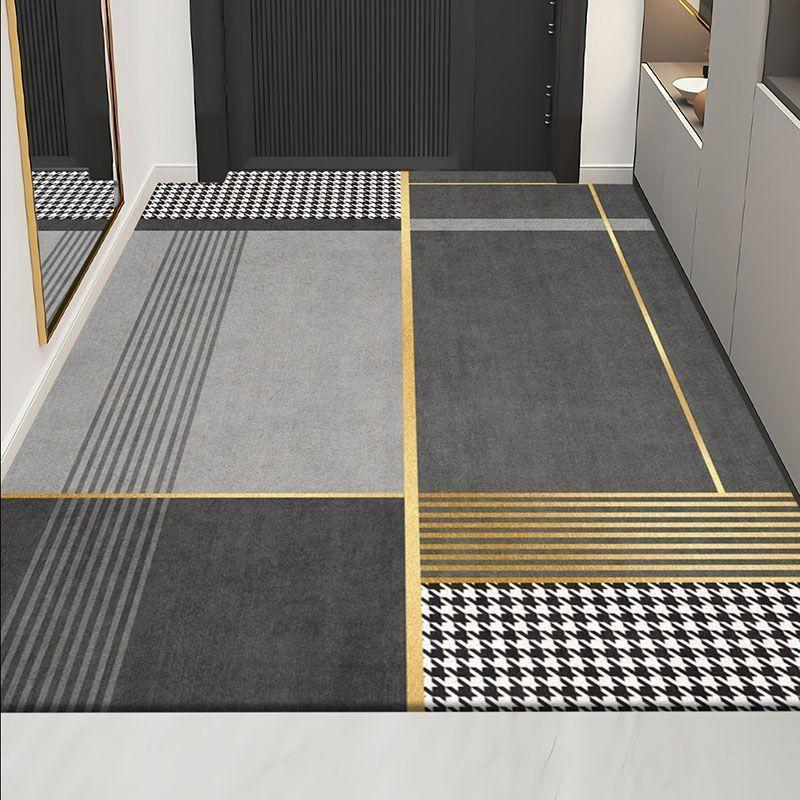 Entrance Mat Foyer Bathroom Non Slip Foot Pad Bedroom Dirt Resistant Living Room Carpet