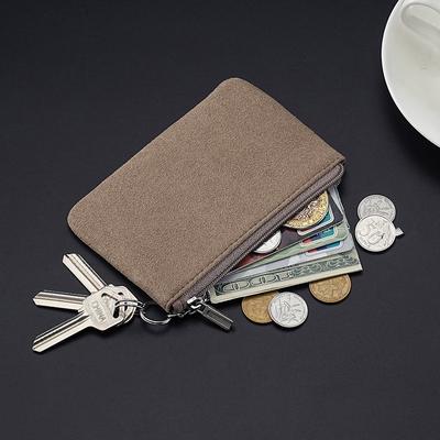 Women Men Coin Purse Men Small Bag Wallet Change Purses Zipper Money Bags Children Mini Wallets Leather Key Holder