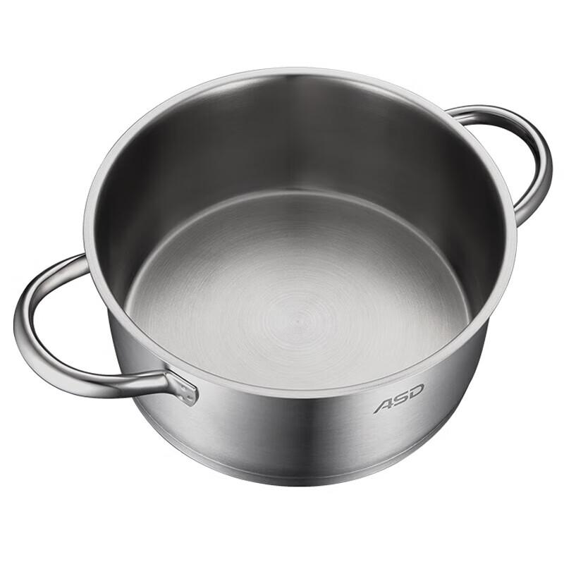 Aishida 22cm Edelstahl Kochtopf & Dampfgarer Set