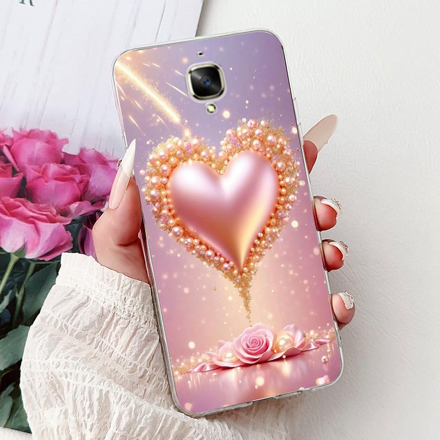 For OnePlus 3T Nord 3 5G Case Butterfly Flower Soft Silicon TPU Phone Cases For One Plus3 3 T Nord3 5G Cover