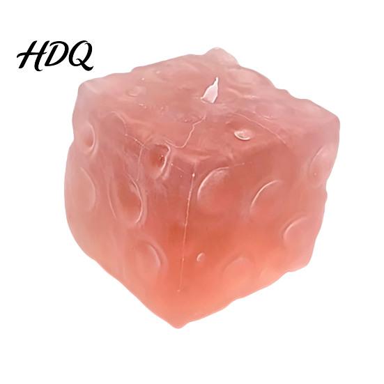 Fidgets for Adults Giant Cheese Squeeze Toy, Realistic Slow Rebound Stress Relief Cube Kids Toys Adults, Soft Sensory Fidget Toy Anxiety And Fun Play