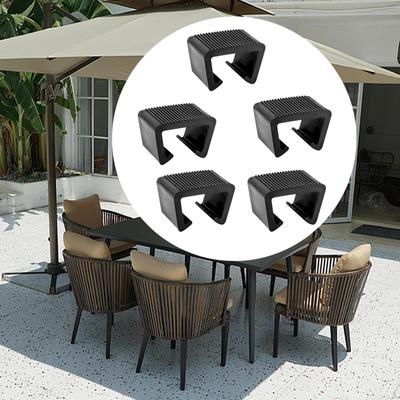 5 Pieces Furniture Clips Patio Sofa Clips, ,Lightweight ,Portable,Small Rattan
