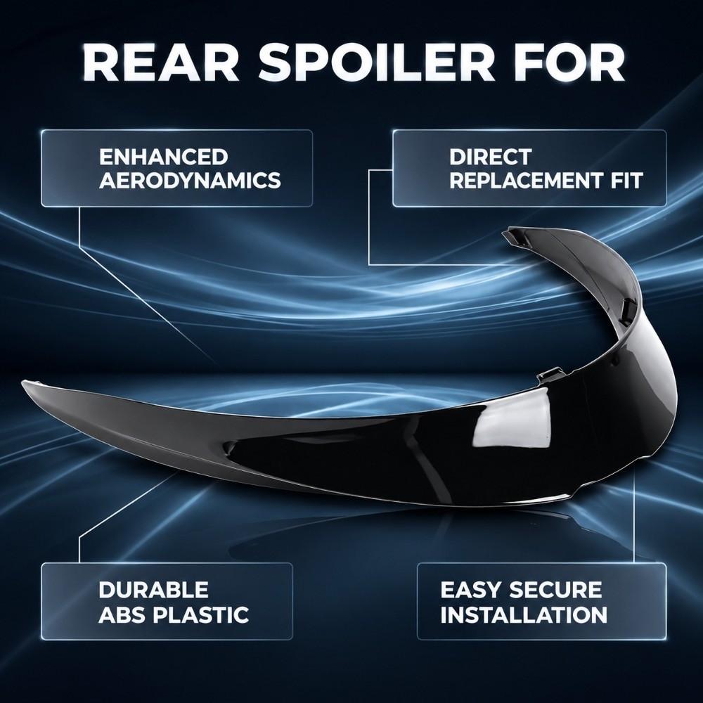 Easy To Handle Helmet Tail Wing Replacement for AGV K1 / K1S helmets Motorcycle Helmet