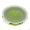 Lid, Silicone Folding Storage Container for Camping Picnic, Microwave & Freezer