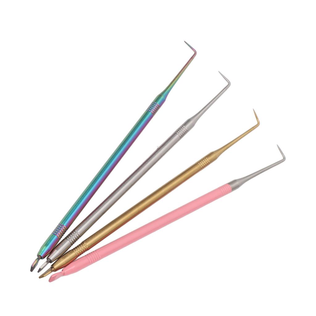 4pcs Eyelash Lift Perm Tool with Separation Comb Lash Extension Separator for Eyebrow Tinting