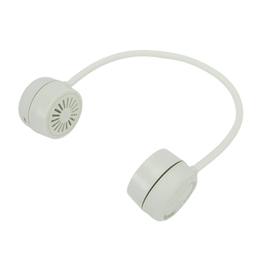 Portable Bladeless Neck Fan 3 Speed   Rechargeable Wearable   Fan for Outdoor   Travel Sports