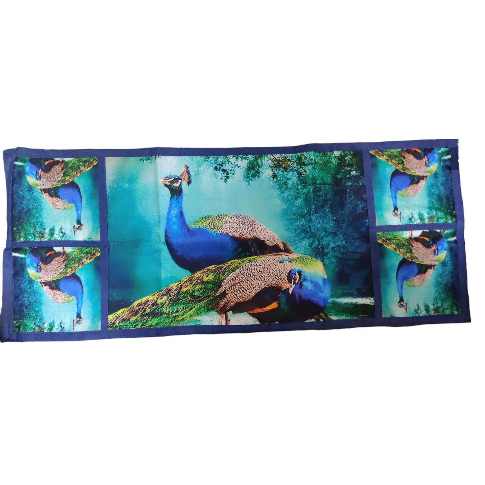 

@ Peacock Printing Refrigerator Top Cover With 4 Pockets 36x15 Inches Q563 MJ-214-60%OFF
