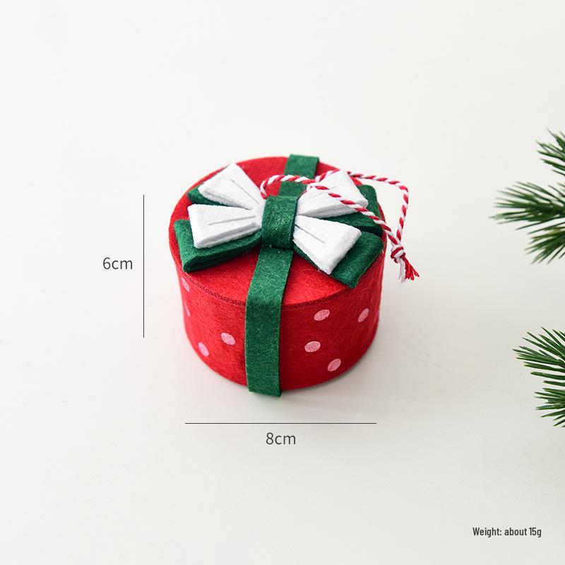 Mini Christmas Gift Bags & Tree Ornaments for Party Decorations