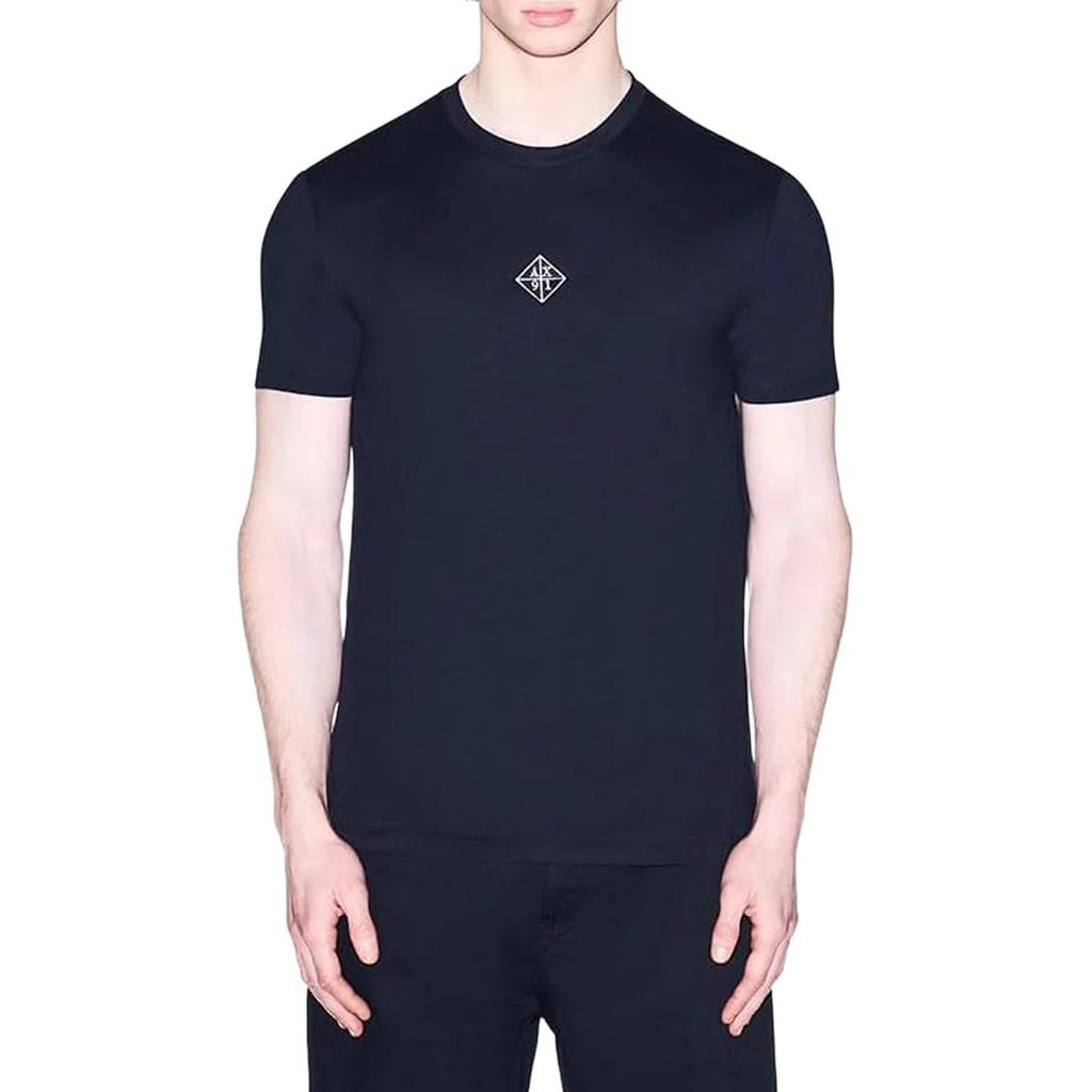 Armani Exchange Knitted Casual Simple Fashion Classic Comfortable Trendy Versatile T-Shirt Unisex Tops XM002454-AF10358-UB101