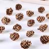 20Pcs Artificial Pine Cone Attractive for Garden Convenient Decorative DIY Simulation Pinecone Novel Vivid Natural
