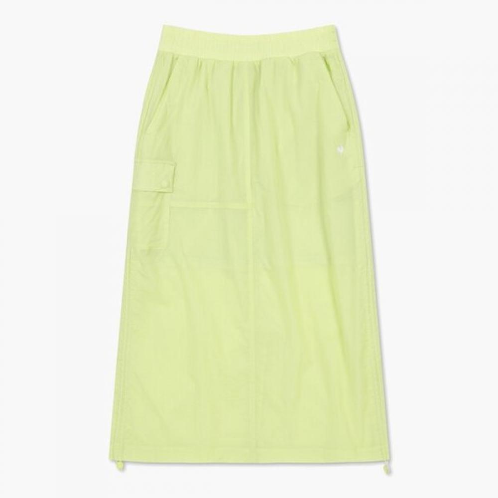 

Le Coq Sportif Women Midi Skirt Airy Tension Shirring Gyl Qp222osk41 GYL yellow/70 S
