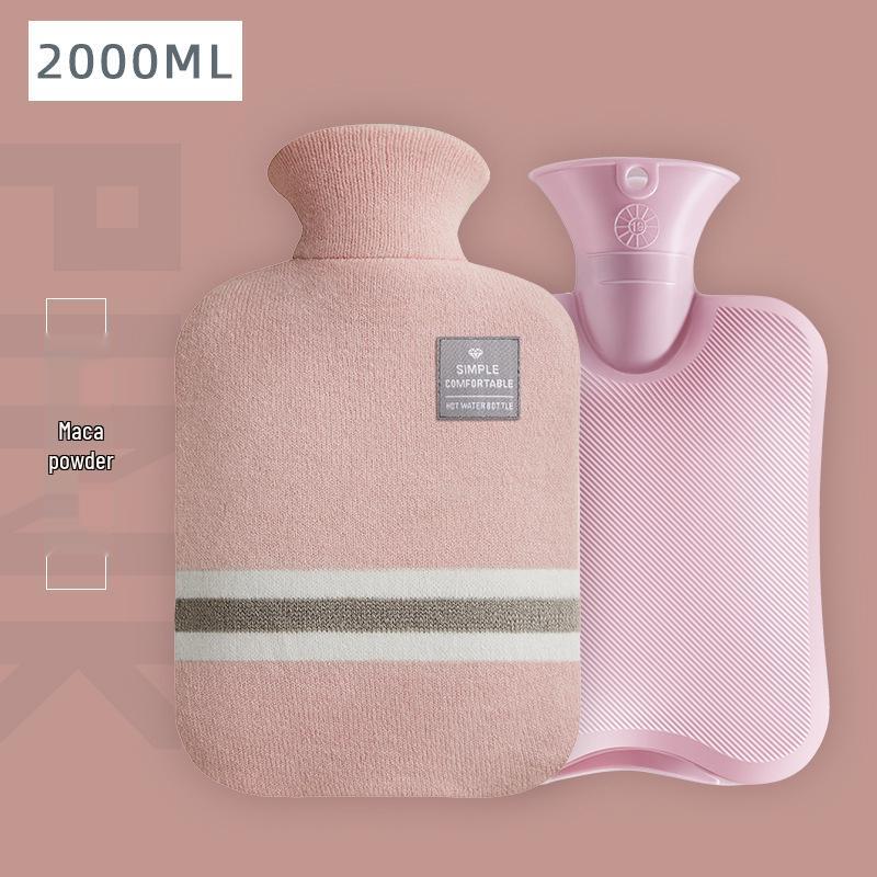 Large Hot Water Bottle & Portable Hand Warmer for Women