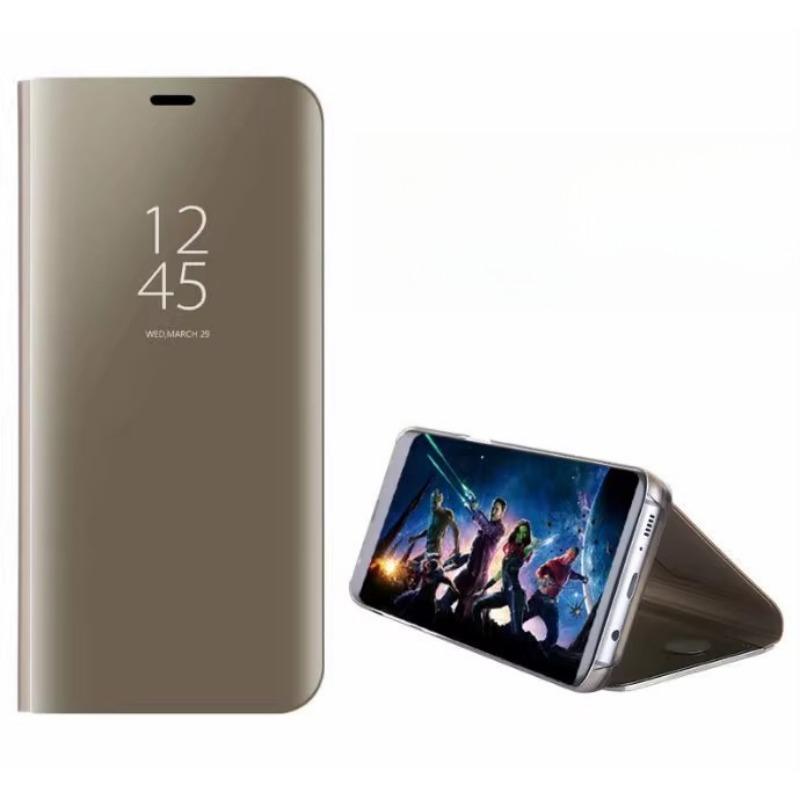 Suitable for Samsung S25Ultra Mirror Flip Cover Case, S24FE Stand Phone Case, A16 Shockproof 23plus Protection