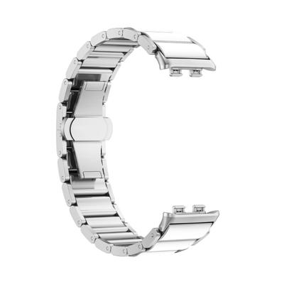 Sweatproof Bracelet Quick Release Metal Band Belt for Band 9 18mm Wristband Adjustable Belt Replacement Wriststrap