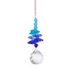 Crystal Windchimes Memorial Windchimes Yard Decorations Indoor Outdoor Wind Chimes Windchimes Hanging Pendant for Festival Decor