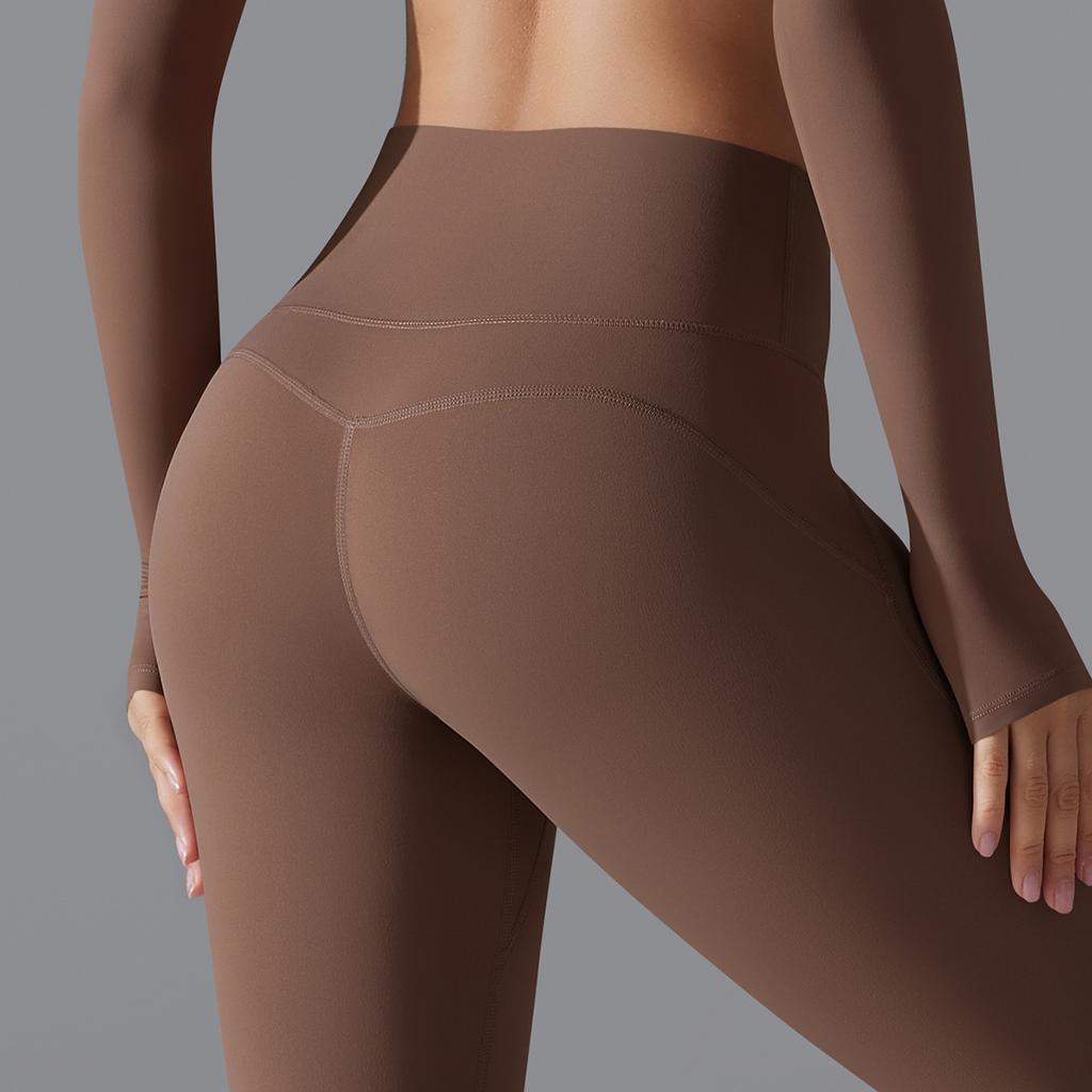 Yoga Clothing Trend Sports Gathering Long Sleeved Solid Color Slim Fit Elastic Fitness Clothing Running Training Sports Suit
