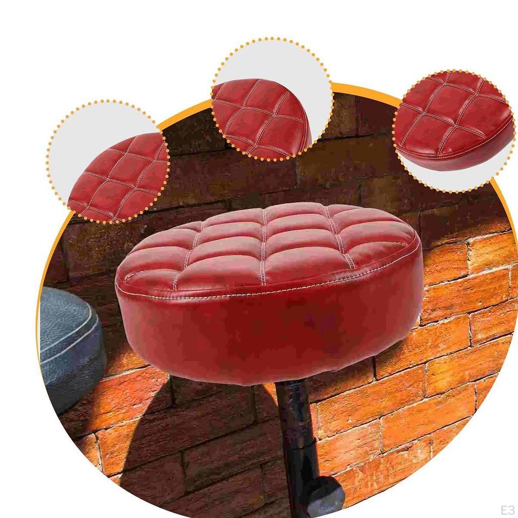 Barhockerkissen mit PU-Lederbezug zum einfachen Austauschen