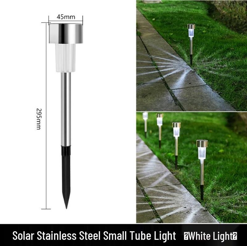 Pailide Outdoor Solar Garden Path Lights (6-Pack)