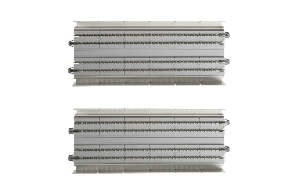 KATO N Gauge Double Track Elevated Straight Line 186mm 2 Pieces 20-411 Railway Model Supplies