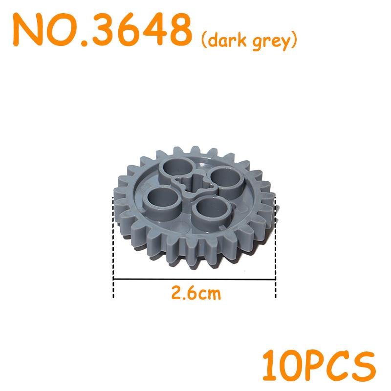 MOC Parts Gear Bulk Block Bricks 3649 3648 3647 10928 32498 32269 32270 32198 6589 4019 94925 3650 46372 Technical Brick Playset