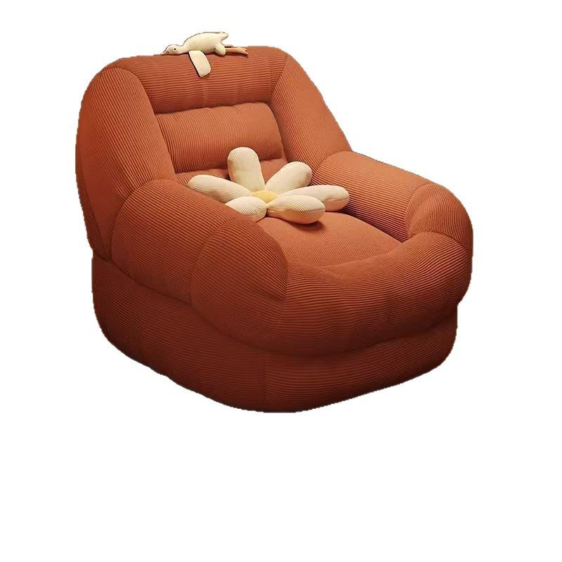 Cozy Tatami Sofa Recliner: Small, versatile leisure chair for bedroom or living room, perfect for lounging or sleeping.