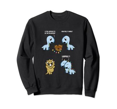 Dinos Cute Birthday Priest Sweatshirt