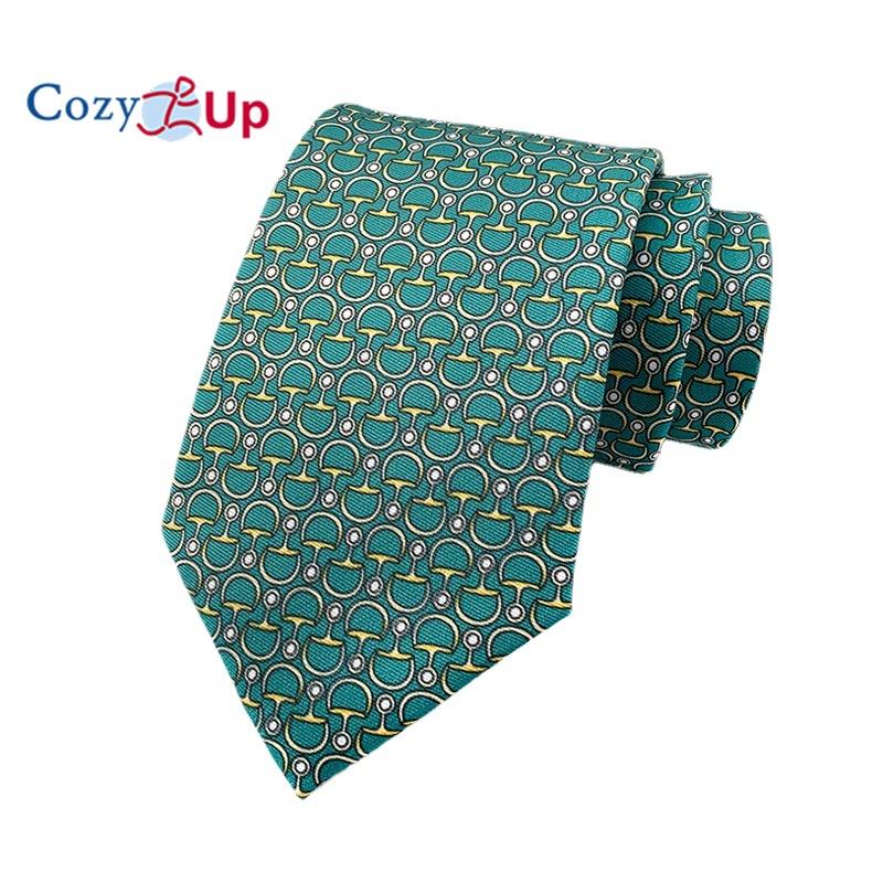 Cozy Up New Tie Men Vintage Print 146x8x3.5cm Holiday Party Wedding