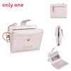 Womens Pu Leather Wallet With Integrated Card Holder And Keyring Stylish Coin Purse