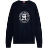 Embroidered Casual Commuter Crewneck Sweater Men Sweater 78JB167