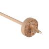 Portable Spindle Top Hand Carved Whorl Yarn Spin Sewing Accessories Drop Spindle  Beginners