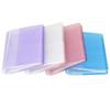 Trading Card Binder 64 Pockets Collection Album Holder Double Sided Folder Card Sleeve Carry Card Sleeve Organizer