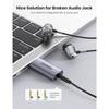 Carte Son Externe - UGREEN - Adaptateur USB Audio - Compatible PS5/PS4 - Réduction du bruit - Son haute-fidélité