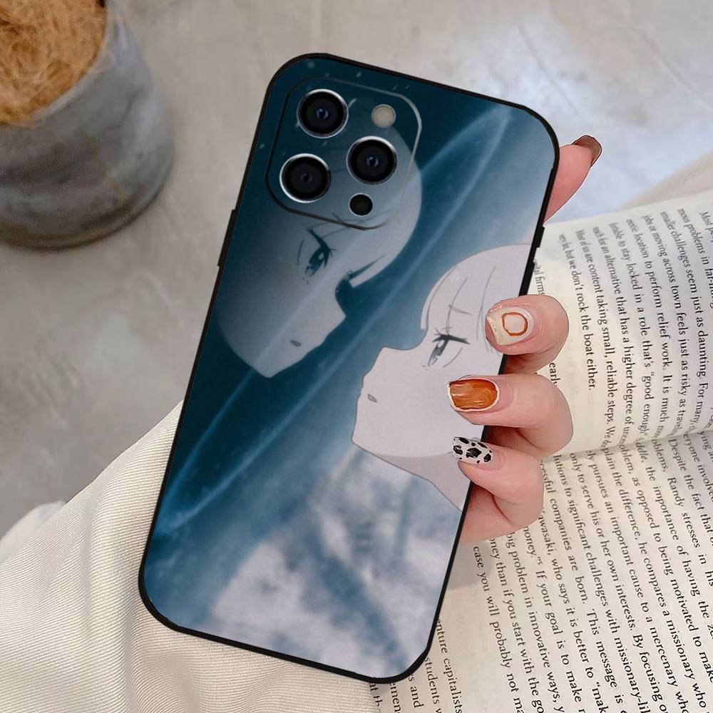 ReZero Emilia Phone Case Silicone Soft For IPhone 17 16 15 14 13 12 11 X XR Plus Pro Max Plus