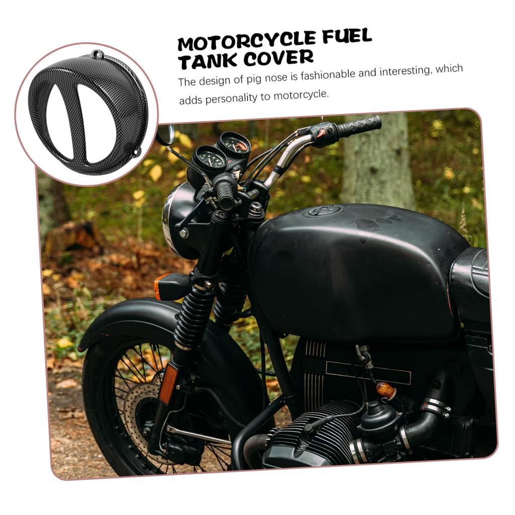 HEALEEP Motorcycle Cover Motorcycle Cover Replacement Air Engine Cooling Motorcycle Accessories Abs Black