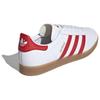 Adidas Gazelle Leather 'White Red Gum' IH0377
