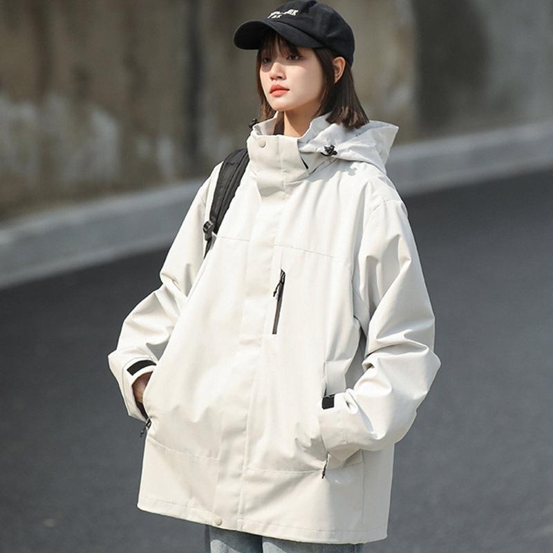 2024 Unisex Outdoor Windproof & Waterproof Jacket with Detachable Liner for Travel, Hiking, & Mountaineering