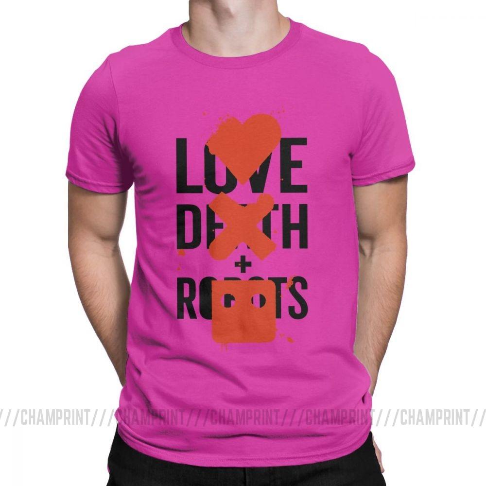 Cooles Love Death And Robots T-Shirt Großes Fan-T-Shirt Heavy Metal Sci-Fi