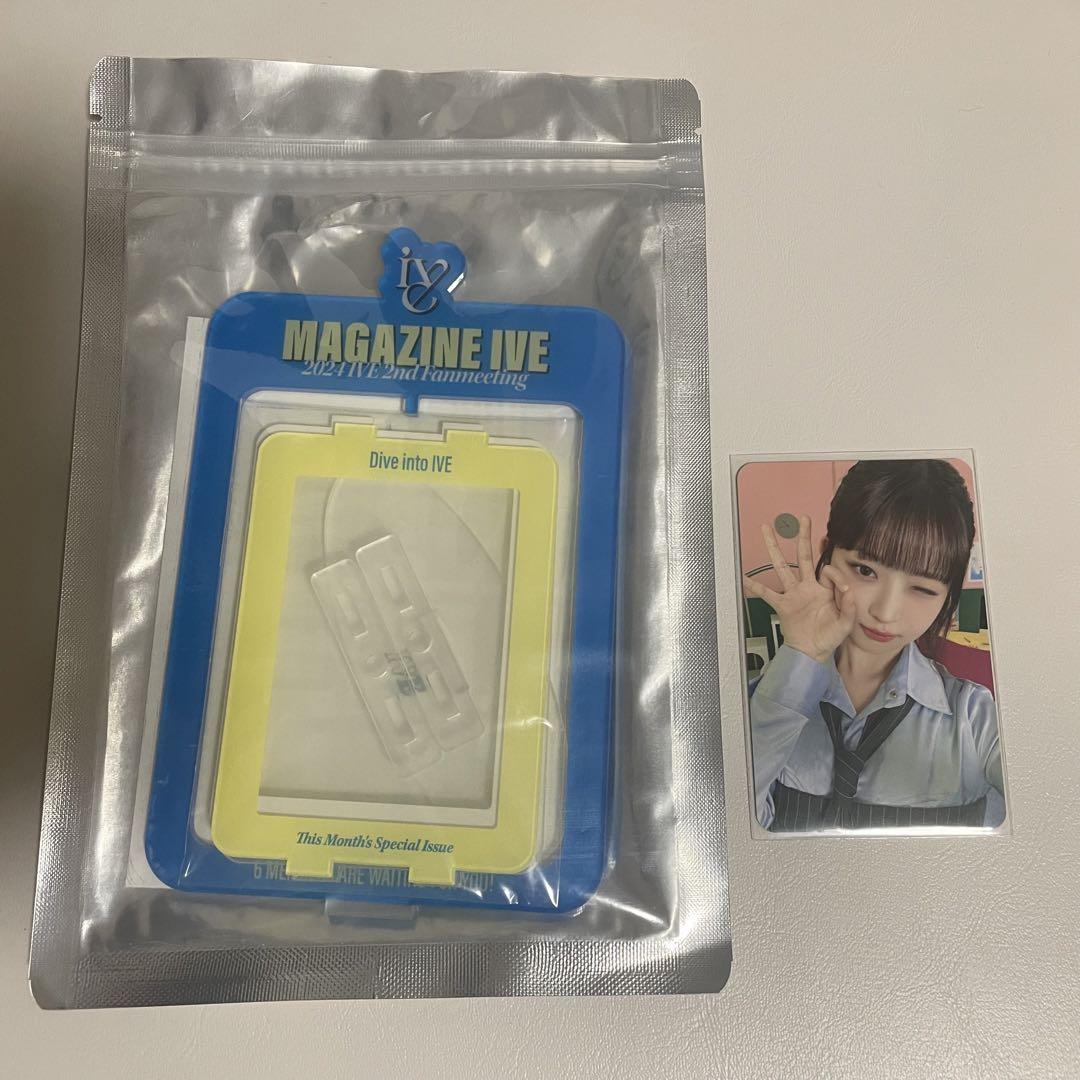 

[USED] Official MAGAZINE IVE Fan Meeting Acrylic Stand Ray