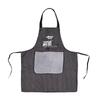 Men's Japanese Style Waterproof Apron with Hand-Wiping Feature