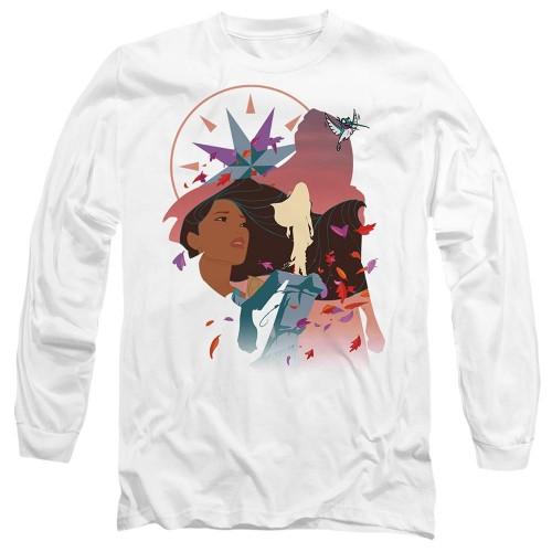 Pocahontas Unisex Adult Silhouette T-Shirt