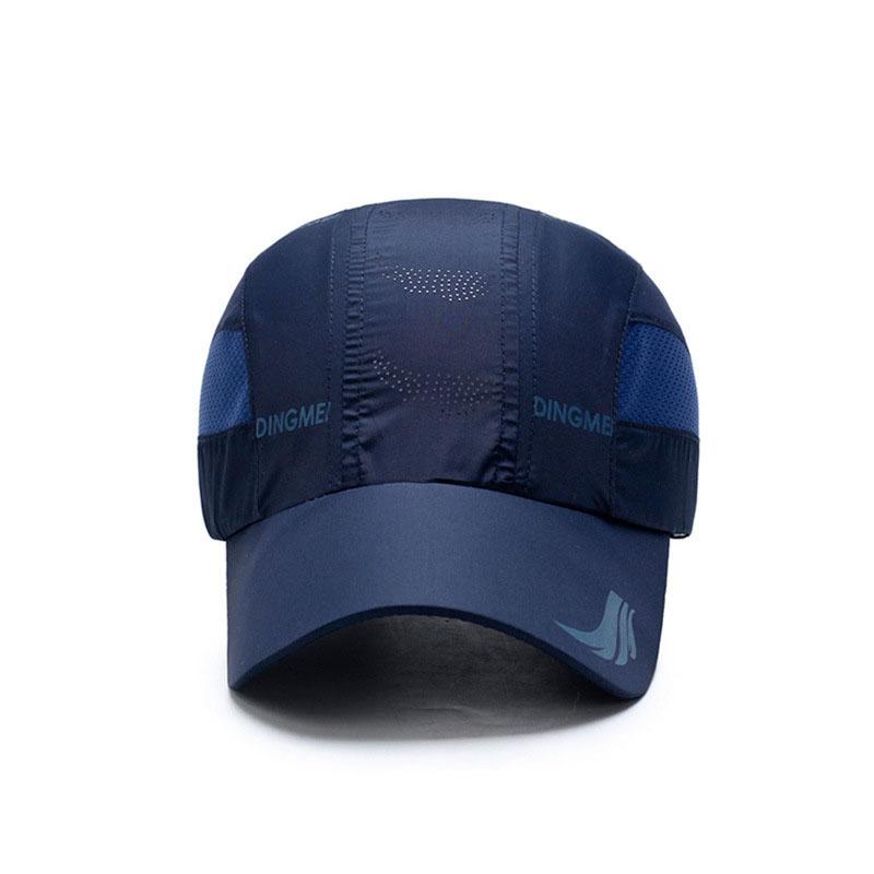 New Baseball Cap Summer Men Sport Running Hiking Sweat Cap Male Golf Quick Dry Women Adjustable Sun Protection Mesh Trucker Hat