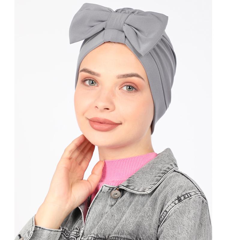 

Miray Plain Bow Bone Grey One Size серый