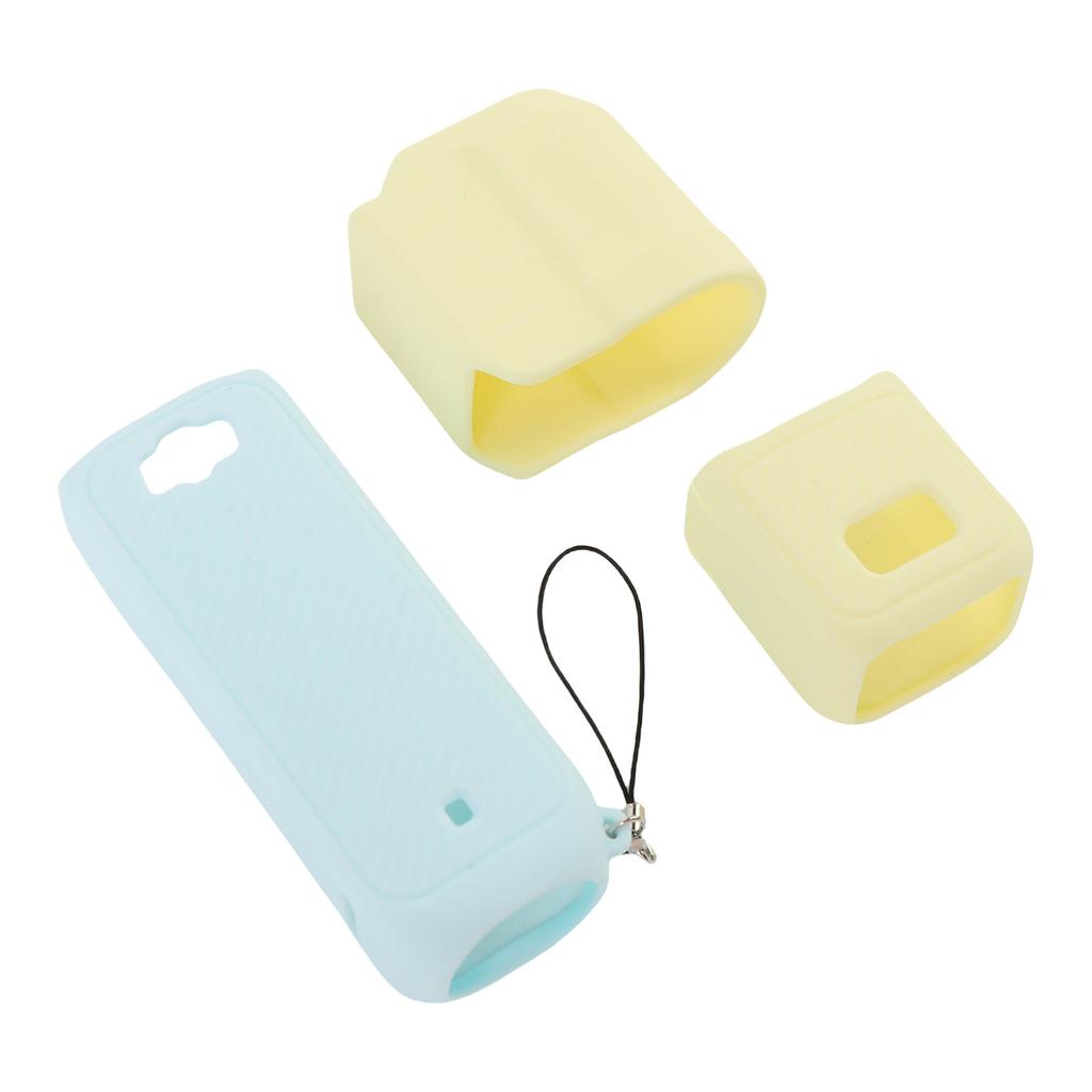 Protective Case for Pocket 3 Silicone Shockproof Anti Slip Handheld Action Camera Screen Lens Guard