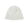NICK&NICOLE NICOLE MINIMAL LOGO BEANIE_IVORY